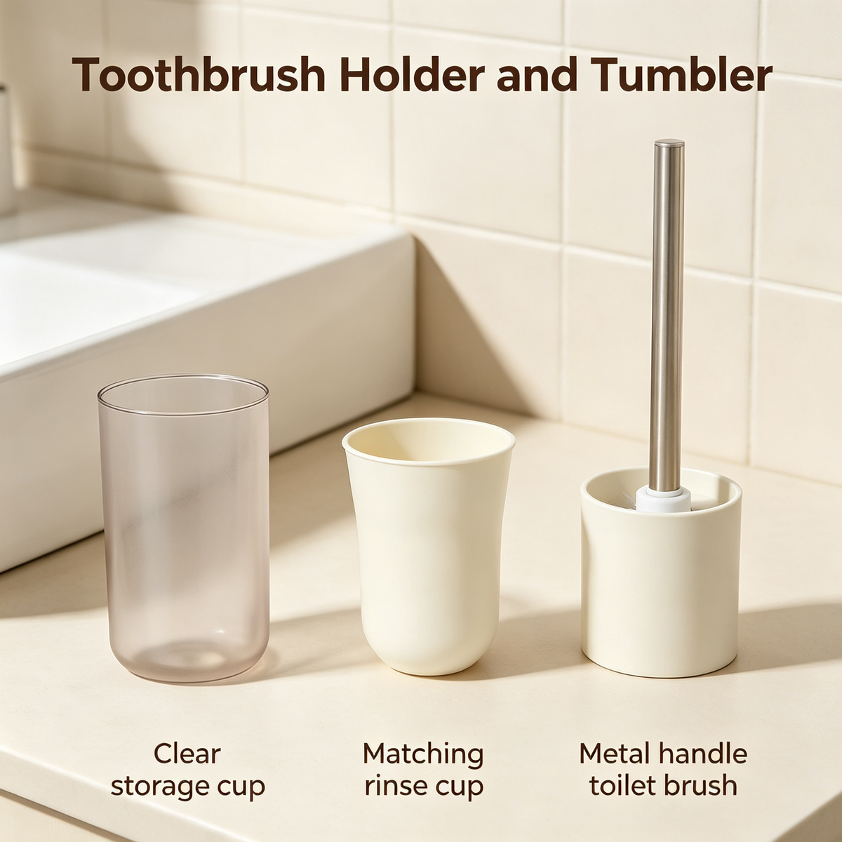 6-Piece Bathroom Accessory Set