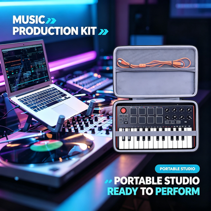 Compact MIDI Keyboard Carry Case
